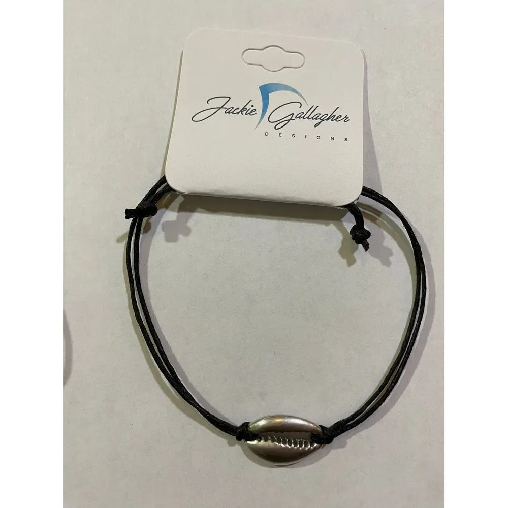 Jackie Gallagher Designs - Waxed Cord Beach Charm Bracelets - Picture 15 of 15